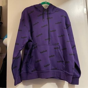 NWOT Twitch Purple Hoodie - Size Large